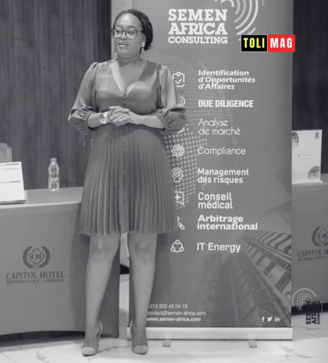 Portrait de Graciela Nouando, consultante en intelligence économique, stratège gabonaise qui œuvre pour faire de l’Afrique une voix influente sur la scène mondiale.