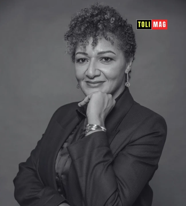 Portrait d’Amina Abou Khalil, vice-présidente du Patronat guinéen et fondatrice du cabinet Canopée, experte en RSE et développement durable en Afrique.