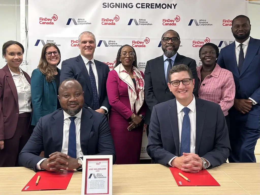 L’Africa Finance Corporation obtient un prêt vert de 100 millions USD de FinDev Canada pour accélérer les infrastructures durables en Afrique