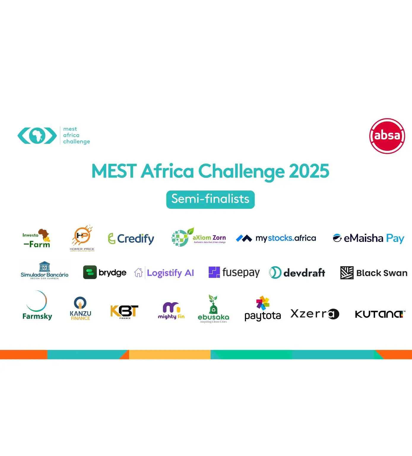 MEST Africa Challenge 2025 : 20 startups africaines en demi-finale pour révolutionner la FinTech MEST Africa Challenge 2025 : 20 startups africaines en demi-finale pour révolutionner la FinTech